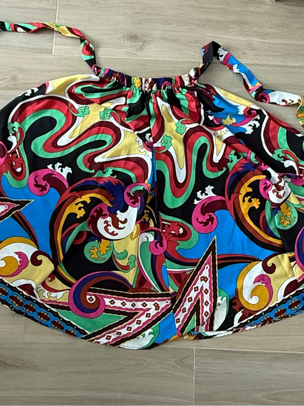 Vibrant Multicolor A-Line Women's Skirt